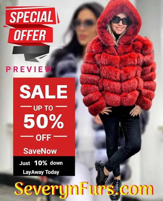 Severyn Fur Jackets Coats Sales | Fur Jackets, Furs Sale, Furrier, Mink jacket, Fox Jackets 5