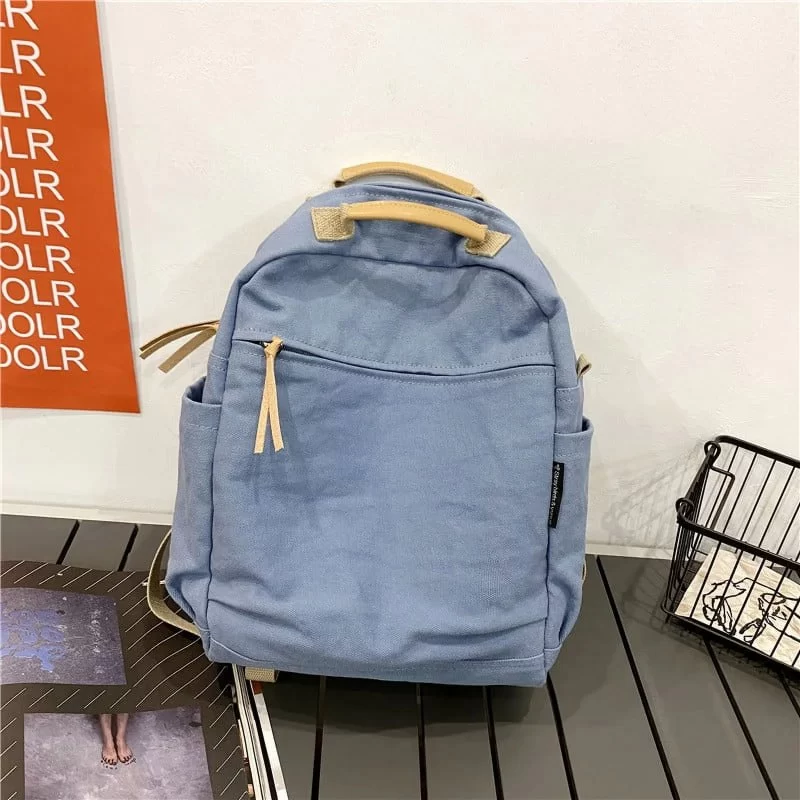 Durable Canvas Backpacks for School: Style Meets Strength for Students